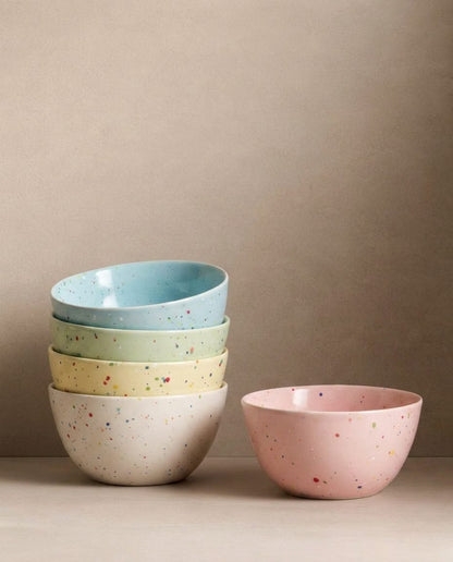 New Party Stoneware Set 30 Pieces Mixed Color