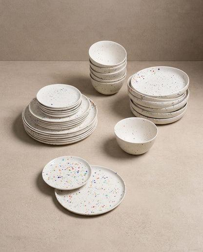 New Party Set 24 Pieces White