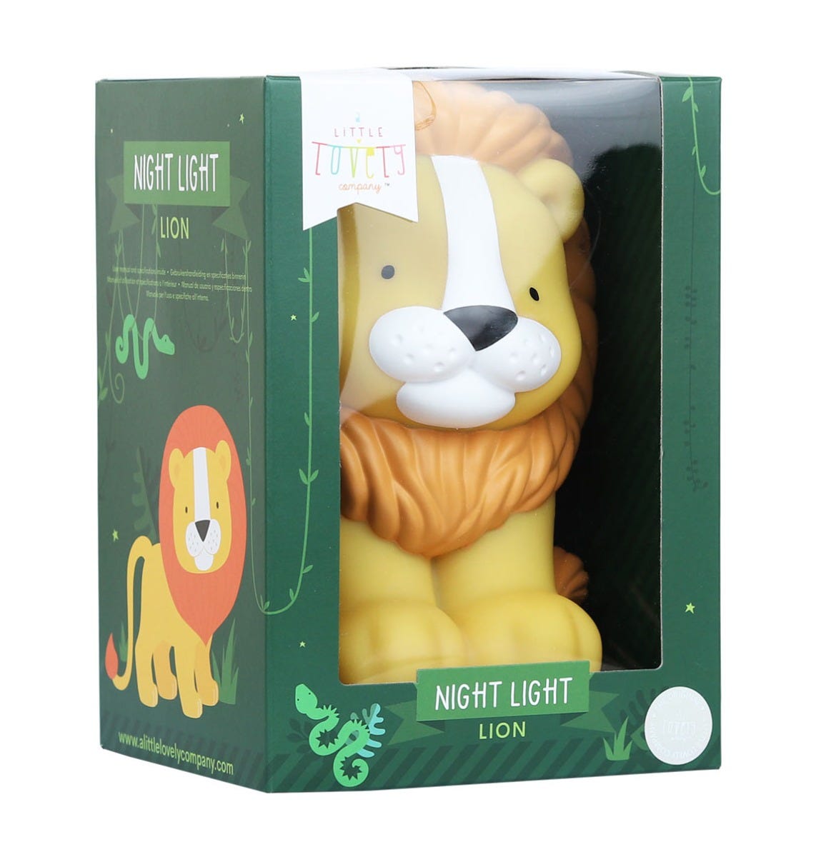 Veilleuse Lion – vue 4 – A Little Lovely Company