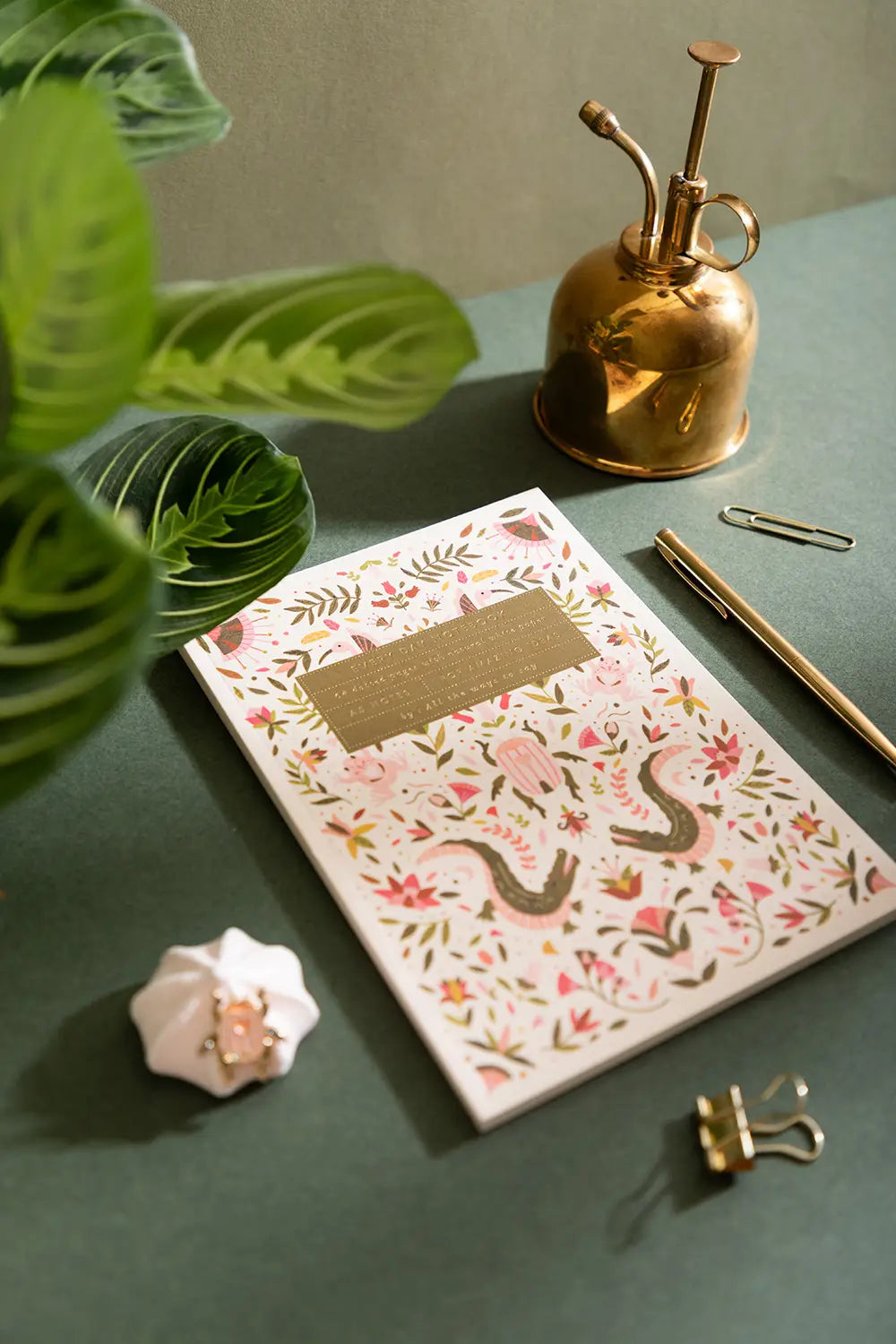 Pink Croco - Notebook A5