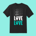 Destiny Fallen Baby ‘Love’ Black  T-Shirts
