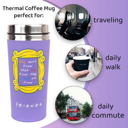 Friends Travel Mug – violet