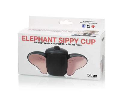 Taza para sorber con forma de elefante