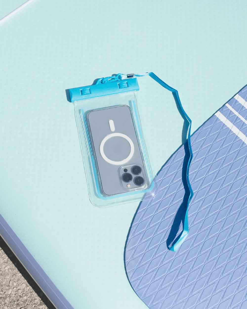 Gradient blue/green paddleboard - MOON