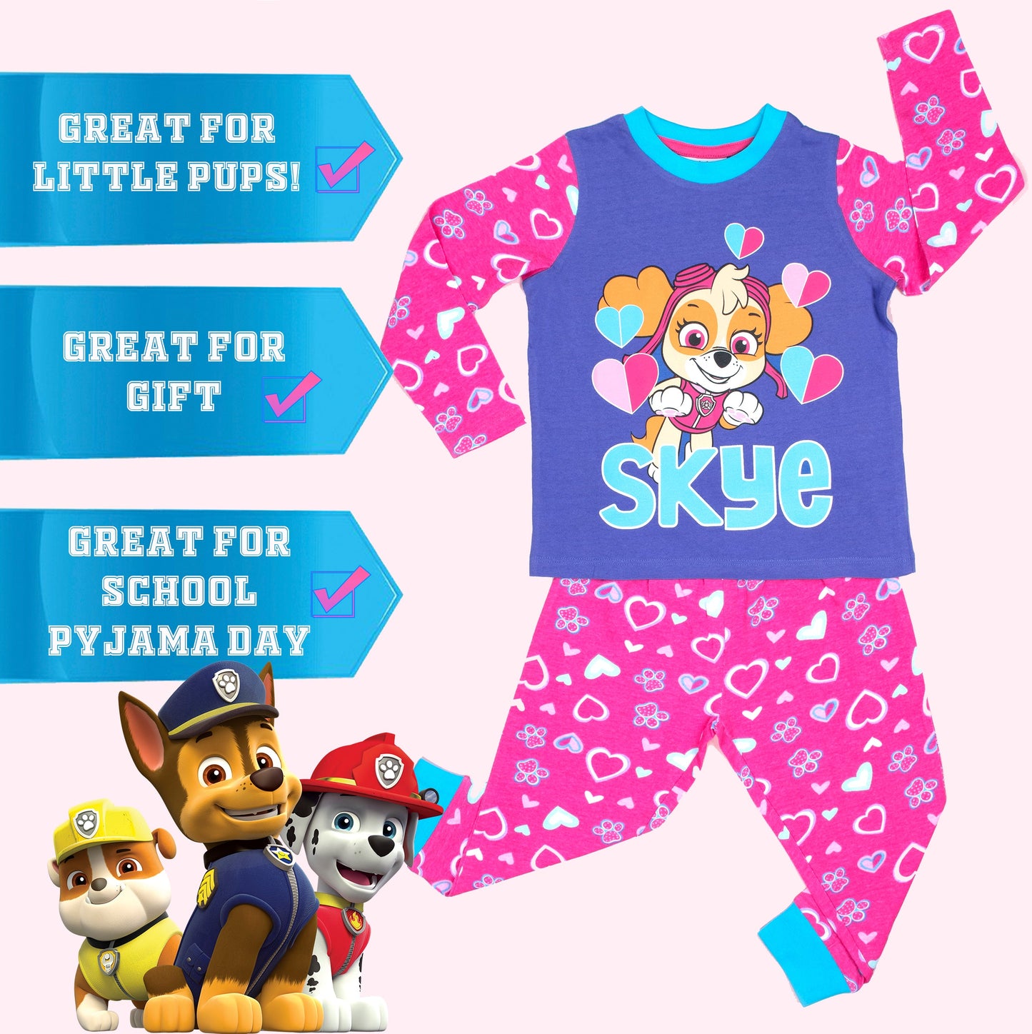 Pat’ Patrouille Pyjama with Skye