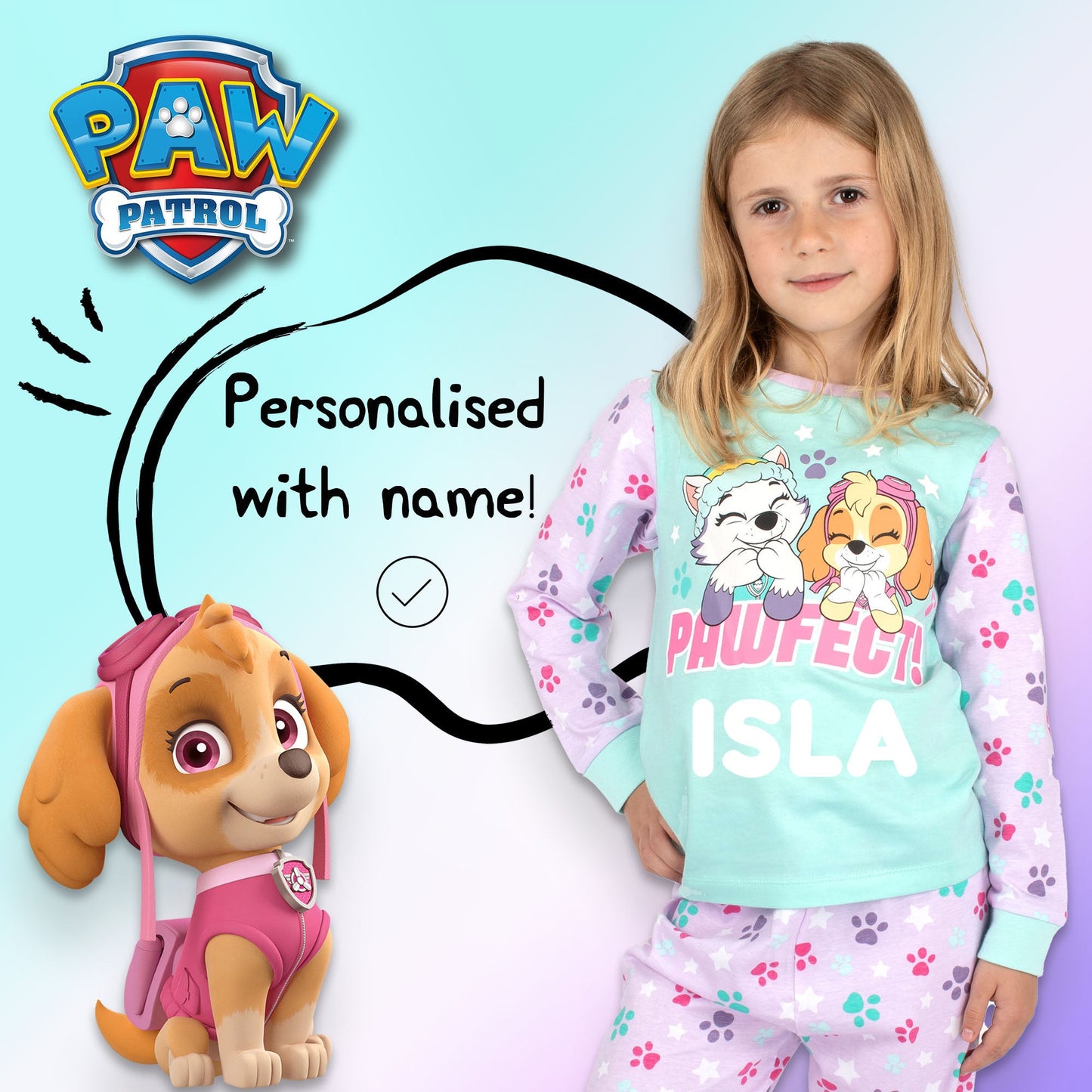 Pat’ Patrouille Pyjama- Skye & Everest