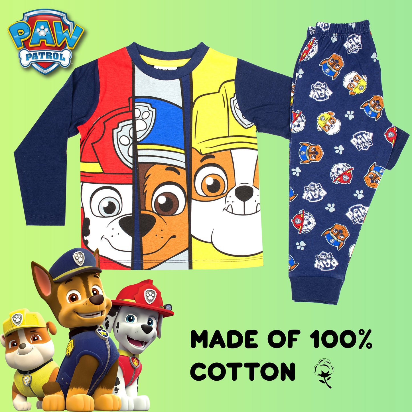 Pat’ Patrouille Pyjama – Navy