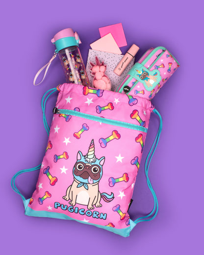 Trousse scolaire – Silicone Patch Pugicorn