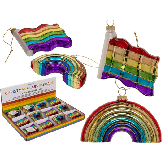 Adorno navideño del Orgullo