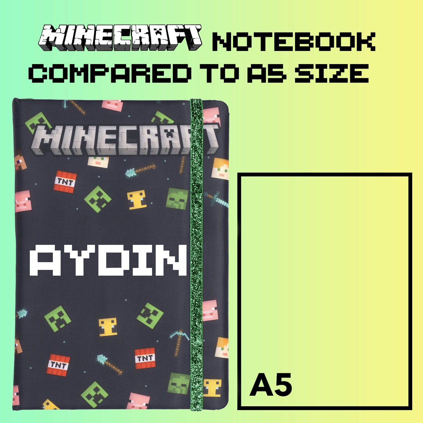 Minecraft Carnet – noir