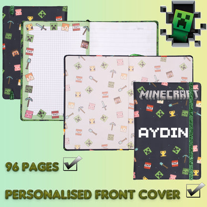 Minecraft Carnet – noir