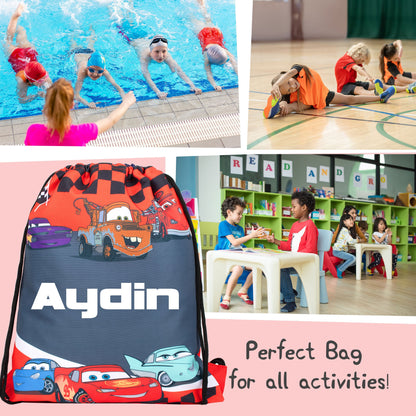 Official Disney/Pixar Disney Cars Sac à cordon | enfant PE Sac