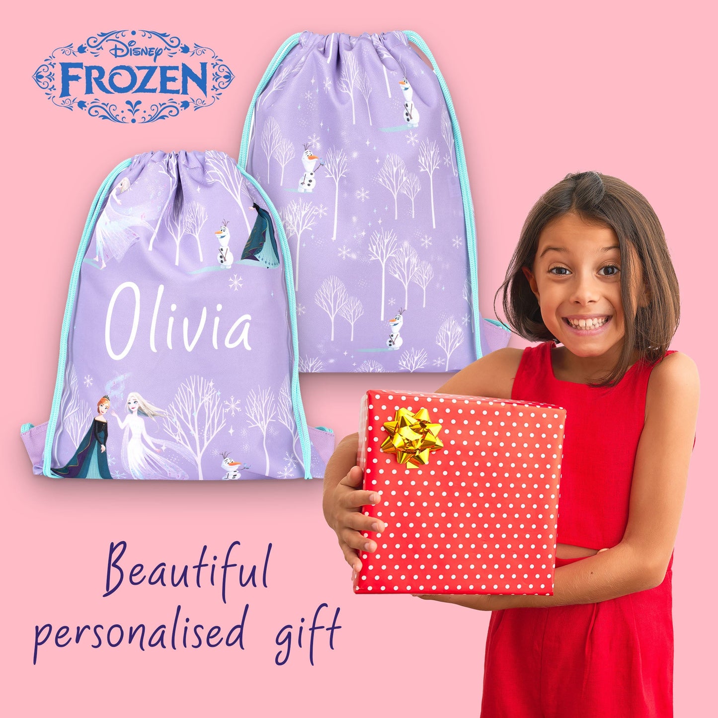 Sac à cordon – Official Disney Frozen | PE Bag | Fringoo