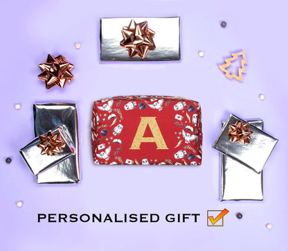 Personalized Harry Potter Makeup Bag - Glitter Letter