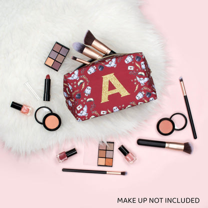 Personalized Harry Potter Makeup Bag - Glitter Letter