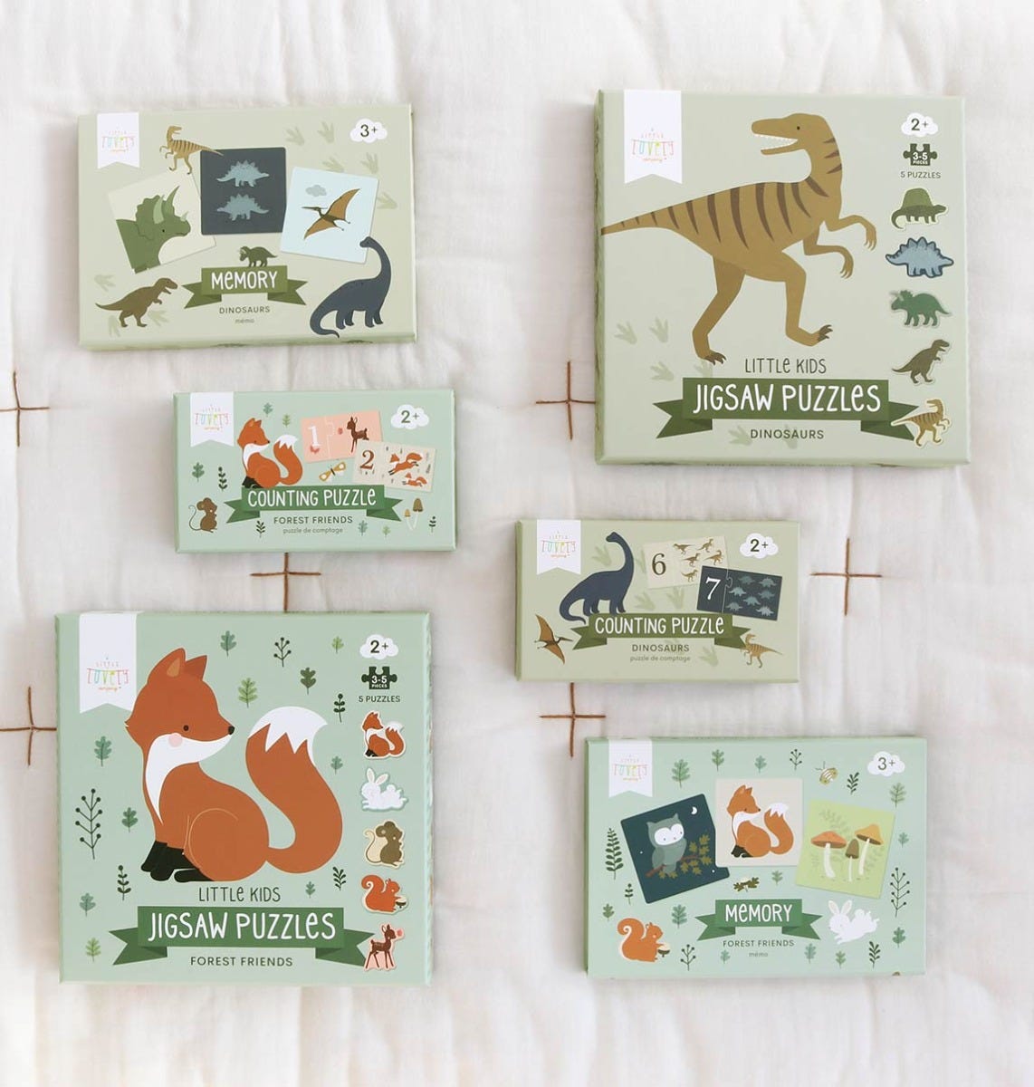 Puzzle - Amis de la forêt – vue 4 – A Little Lovely Company