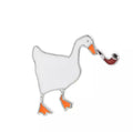 Pin Canard Blanc Pipe