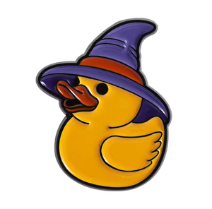 Yellow Duck Wizard Pin