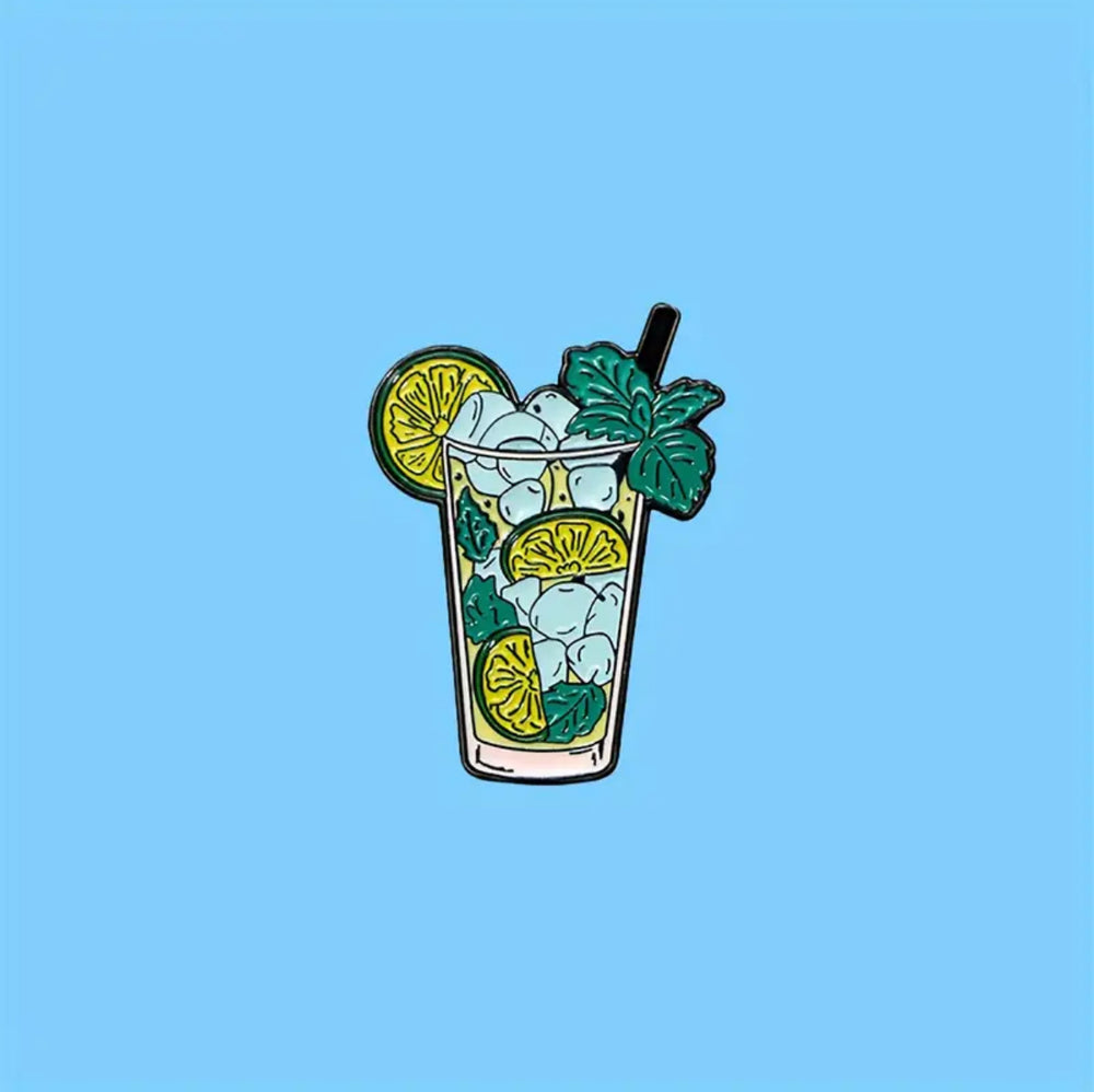 Pin de cóctel mojito