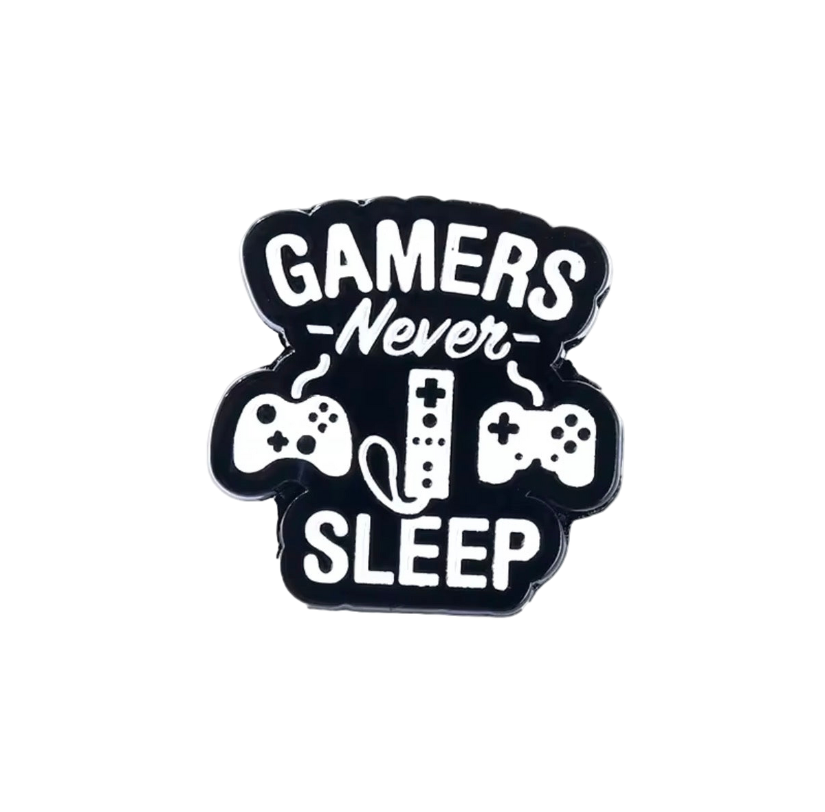 ゲーマーは眠らないピン
