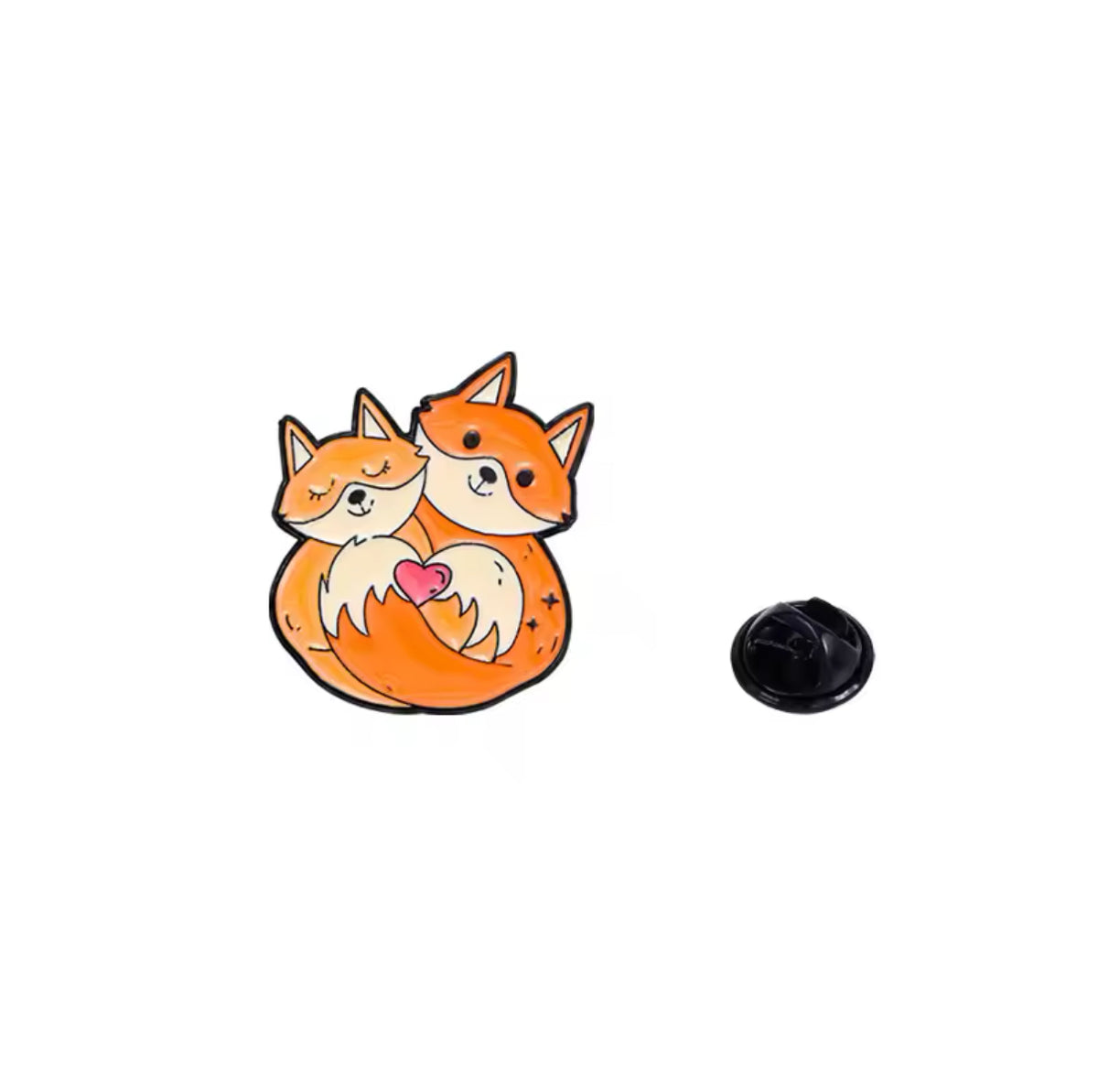 Spilla Love Foxes