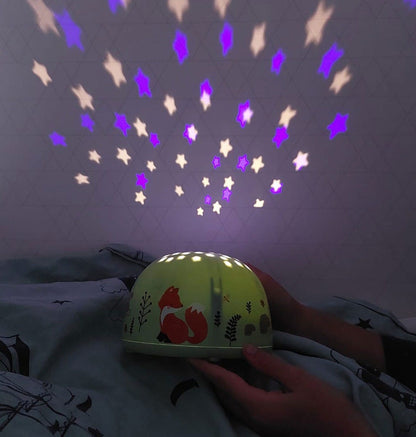 Veilleuse projecteur - Amis de la forêt – vue 4 – A Little Lovely Company