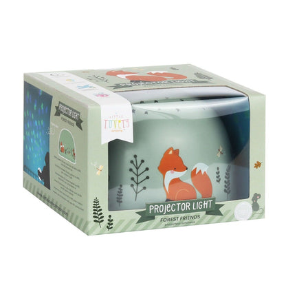 Veilleuse projecteur - Amis de la forêt – vue 7 – A Little Lovely Company