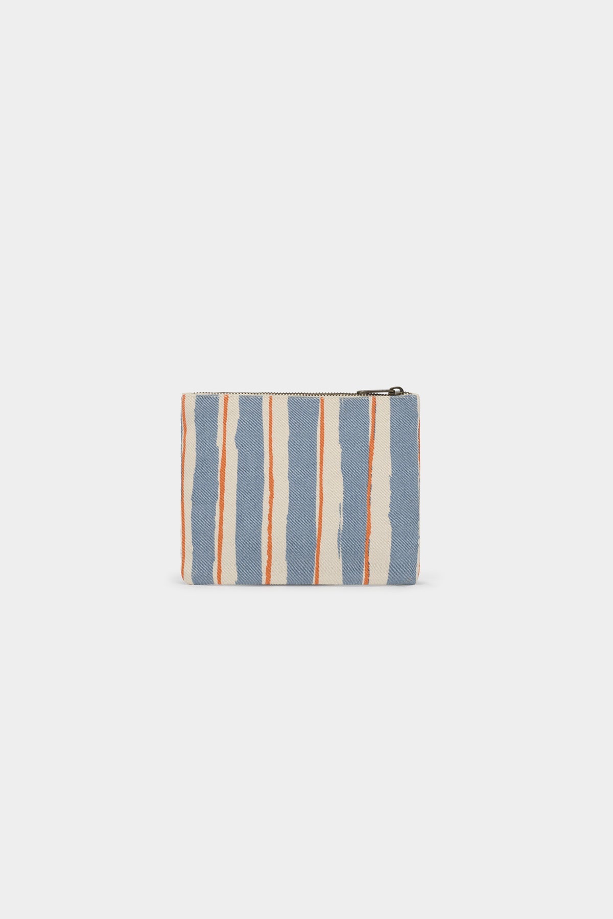 Pochette Lou Rayures Orange et Bleu