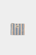 Pochette Lou Rayures Orange et Bleu
