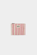 Pochette Lou Rayures Rouge et Rose