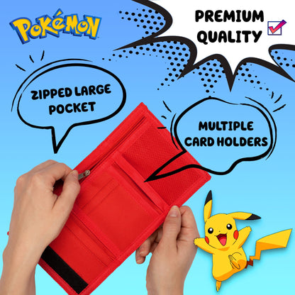 Pokemon portefeuille – rouge