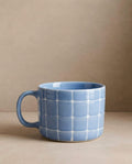 Mug Pool en grès – 450 ml – Bleu ciel