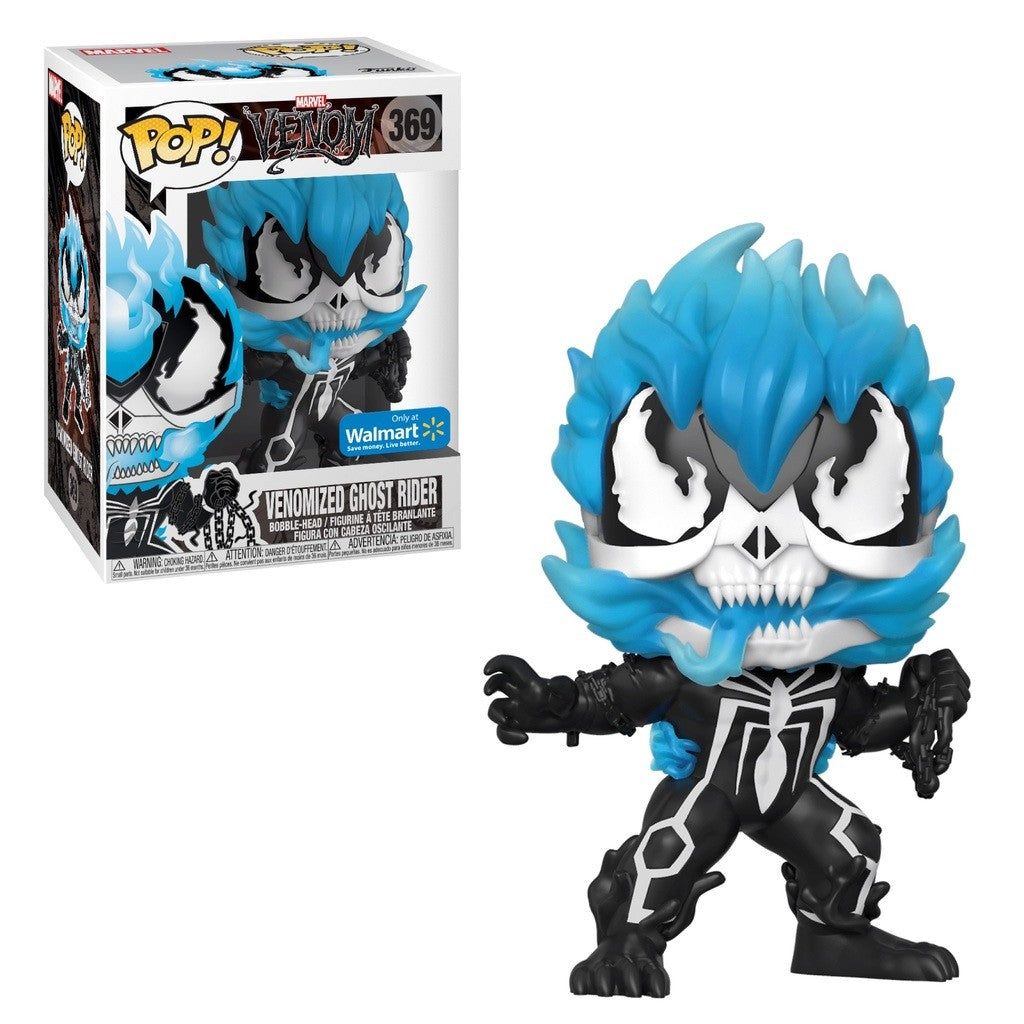 Pop! Venomized Ghost Rider Bleu (Glow)