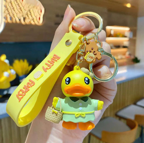 Porte-Clés Canard Jaune Campeuse – visuel produit