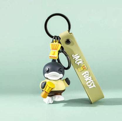 Porte-Clés Canard Noir Campeur – visuel produit