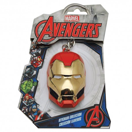 キーホルダー Casque Iron Man 3D