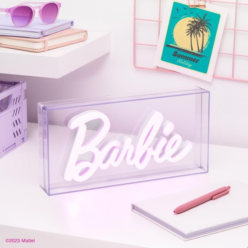 Lampe Neon LED Barbie - Logo