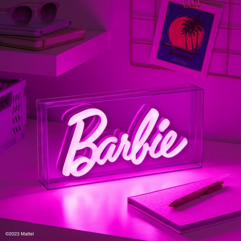 barbie led neon light paladone