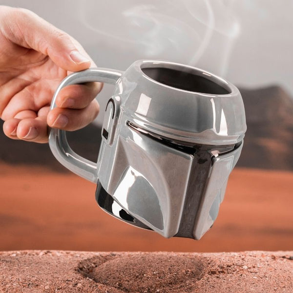 Caneca 3D do Mandaloriano
