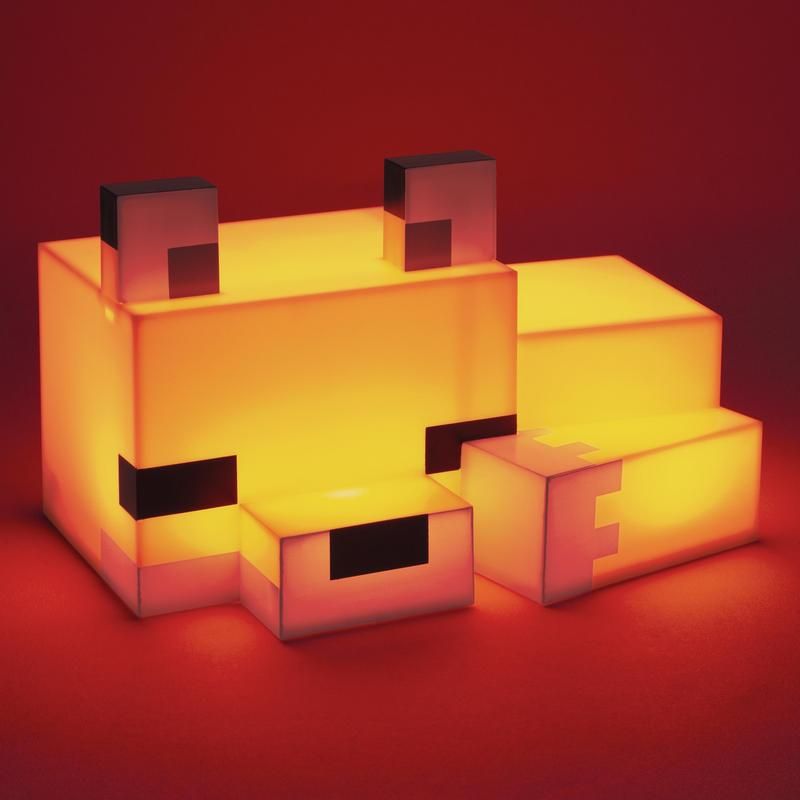 Lampe Minecraft - Renard