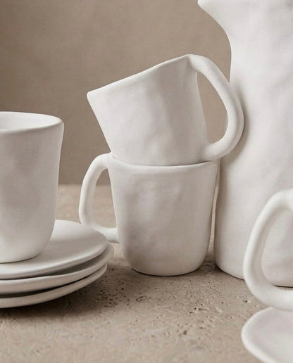 Ensemble petit-déjeuner Pure Stoneware pour 4