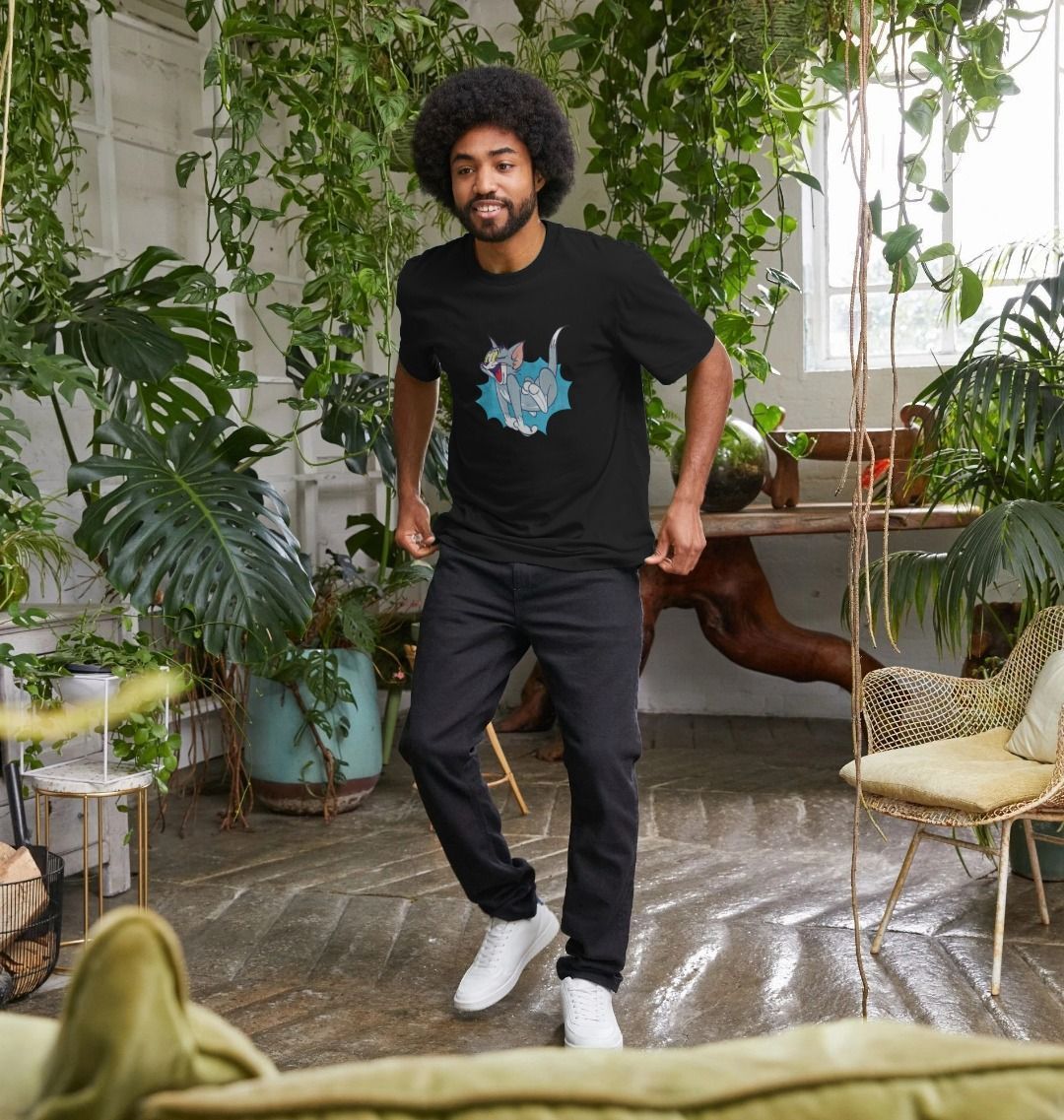 T-shirt adulte Tom et Jerry Jerry Jumping