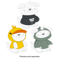 Figurine Rat Outfit 3-Pack