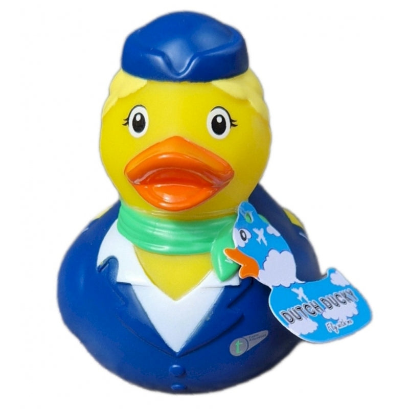 Pato, azafata, rubia