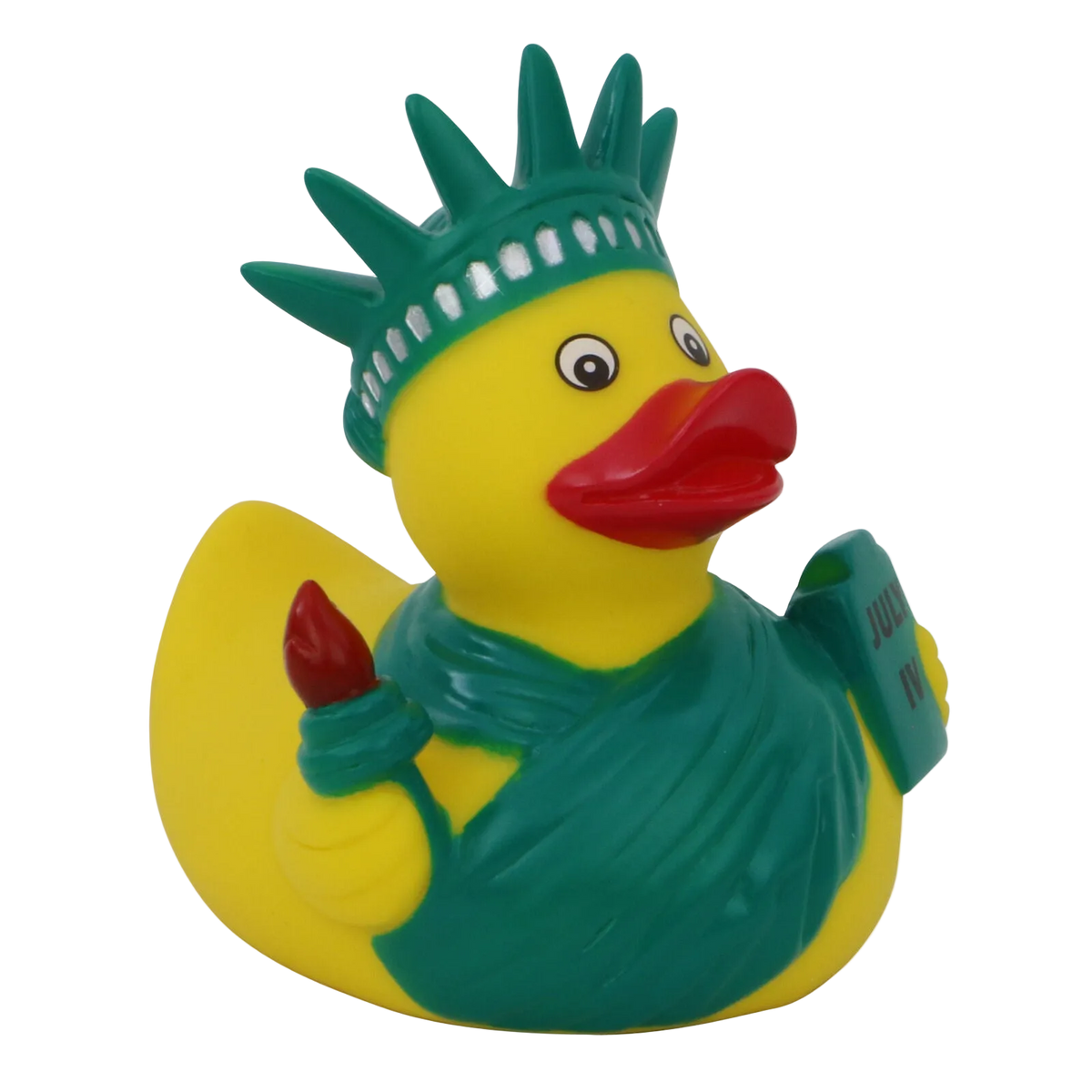 Statua della Libertà a forma di anatra