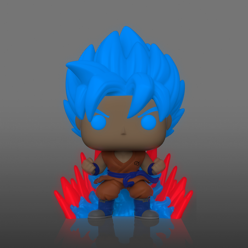 Pop! Super Saiyan Goku (Kaio-Ken Times Twenty) (GLOW) - PRE-ORDINA* 