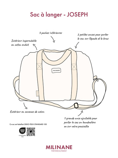 Sac à langer  - JOSEPH