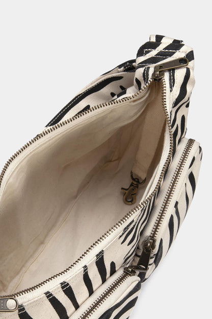 Sac multipocket Emile Zèbre écru