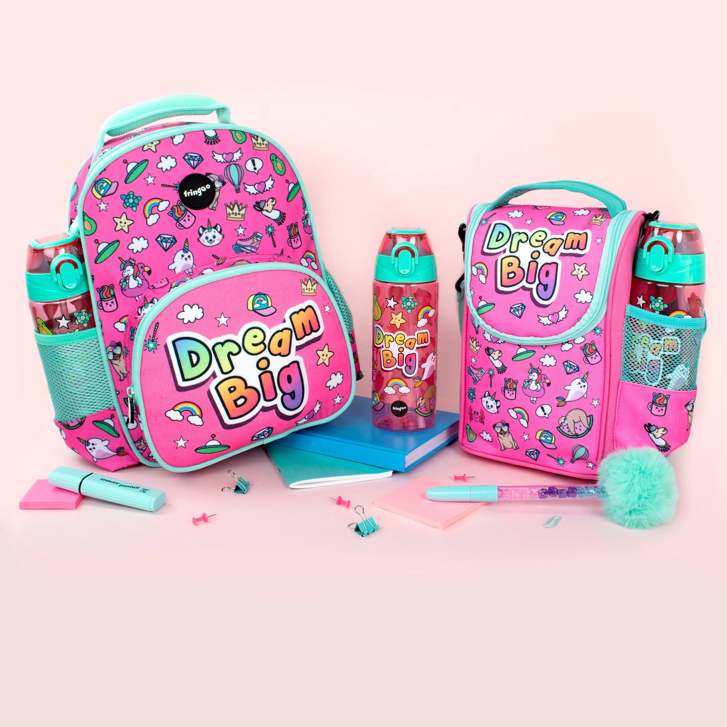 Sac repas avec bandoulière – Strap Lunch Bags – Dream Big