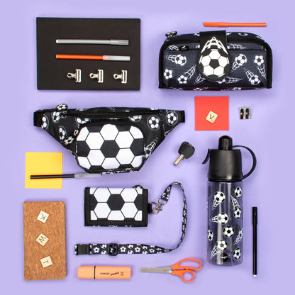 Football noir scolaire Trousse scolaire — enfant' football Stationery Organiser